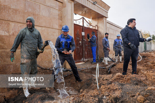 انشعابات غیرمجاز عامل هدررفت و تنش آبی