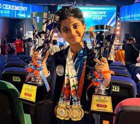 نونهال شطرنج باز شیرازی در آسیا هتریک کرد