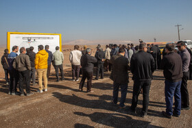 بازدید خبرنگاران از پروژه در حال ساخت فرودگاه بین المللی قم