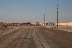 بازدید خبرنگاران از پروژه در حال ساخت فرودگاه بین المللی قم