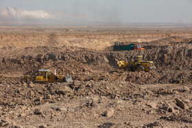 بازدید خبرنگاران از پروژه در حال ساخت فرودگاه بین المللی قم