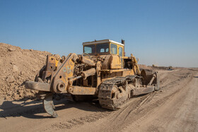 بازدید خبرنگاران از پروژه در حال ساخت فرودگاه بین المللی قم