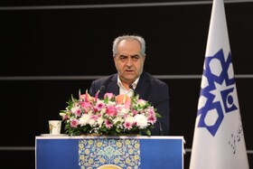  بهرام سرمست ، استاندار در آیین تکریم و معارفه مدیرکل صدا و سیمای آذربایجان‌شرقی