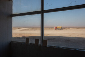 بازدید خبرنگاران از پروژه در حال ساخت فرودگاه بین المللی قم