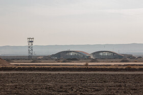 بازدید خبرنگاران از پروژه در حال ساخت فرودگاه بین المللی قم