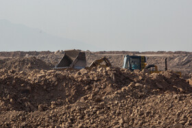 بازدید خبرنگاران از پروژه در حال ساخت فرودگاه بین المللی قم