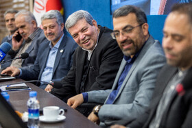  سید جواد حسینی رئیس سازمان بهزیستی کشور در مراسم تجلیل از قهرمانان ورزشی دارای معلولیت در مسابقات جهانی ۲۰۲۵