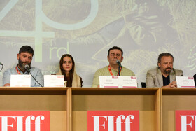 نشست فیلم «آفرینش یک انسان»درپنجمین روز از جشنواره جهانی فیلم فجر - شیراز