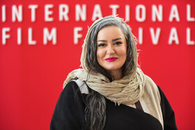 نعیمه نظام دوست «بازیگر»درپنجمین روز از جشنواره جهانی فیلم فجر - شیراز