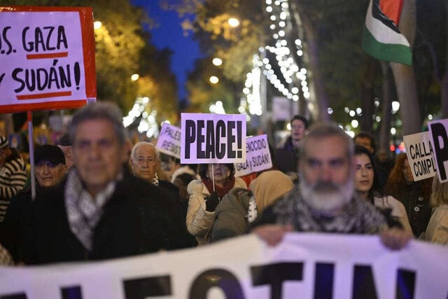 راهپیمایی‌های همبستگی با مردم فلسطین در سراسر جهان