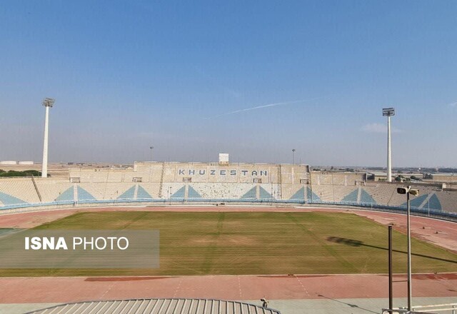 آخرین وضعیت ورزشگاه غدیر اهواز؛ از خاک برداری تا جوانه زدن چمن