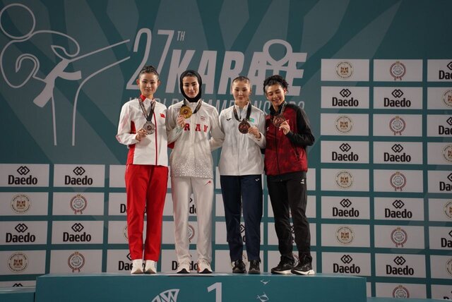 عکس آتوسا گلشادنژاد کاراته عکس آتوسا گلشادنژاد کاراته