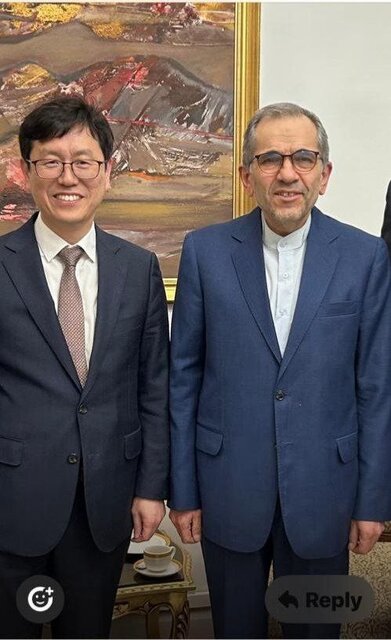 رایزنی دیپلمات ارشد کره جنوبی با تخت روانچی در تهران رایزنی دیپلمات ارشد کرهجنوبی با تختروانچی در تهران