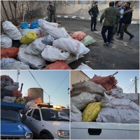 کشف و ضبط ۷ تن هیزم جنگلی در اردبیل