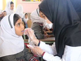 ارائه خدمات پیشگیرانه دهان و دندان به ۳۰ هزار دانش‌آموز خاش و تفتان