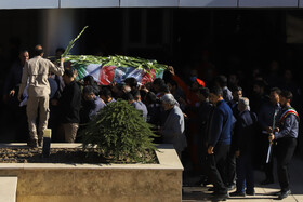 تشییع پیکر مطهر آتش‌نشان فداکار «محسن میرشکار» - کرمان