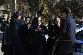 تشییع پیکر مطهر آتش‌نشان فداکار «محسن میرشکار» - کرمان