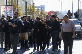 تشییع پیکر مطهر آتش‌نشان فداکار «محسن میرشکار» - کرمان