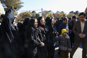 تشییع پیکر مطهر آتش‌نشان فداکار «محسن میرشکار» - کرمان