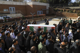 تشییع پیکر مطهر آتش‌نشان فداکار «محسن میرشکار» - کرمان