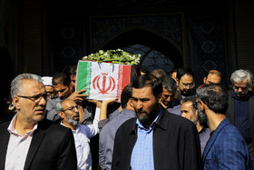 تشییع پیکر مطهر آتش‌نشان فداکار «محسن میرشکار» - کرمان