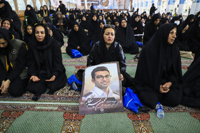 تشییع پیکر مطهر آتش‌نشان فداکار «محسن میرشکار» - کرمان