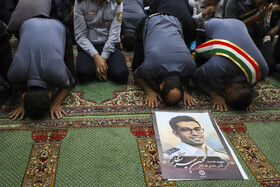 تشییع پیکر مطهر آتش‌نشان فداکار «محسن میرشکار» - کرمان