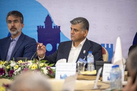 «رحیم درزی خلردی» رئیس هیات فوتبال مازندران در مجمع انتخابات هیات فوتبال استان مازندران