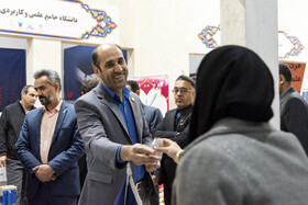 سیزدهمین نمایشگاه دستاوردهای پژوهش، بازدید غلامرضا اسکندریان، رییس جهاددانشگاهی البرز از سیزدهمین نمایشگاه دستاوردهای پژوهش، فناوری و فن‌بازار استان البرز