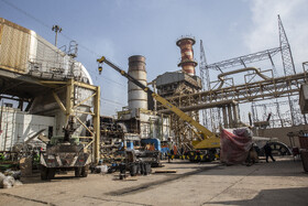 نیروگاه شهیدرجایی قزوین روی ریل تعميرات