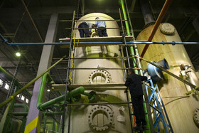 نیروگاه شهیدرجایی قزوین روی ریل تعميرات