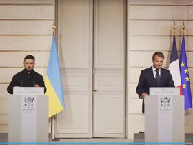 ماکرون: فشار بر اقتصاد روسیه افزایش می‌یابد