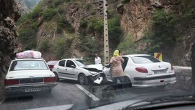 ریختن گازوییل در جاده یاسوج به بابامیدان سهوی یا عمدی؟/ رانندگان مراقب باشند