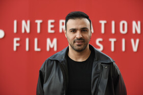 «سامان صفاری» بازیگر فیلم «پل» در ششمین روز از جشنواره جهانی فبلم فجر - شیراز
