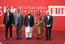وزیر فرهنگ پاکستان با هیئت همراه در ششمین روز از جشنواره جهانی فبلم فجر - شیراز