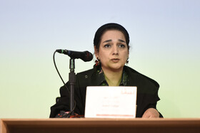 «ناهید صدیق» نویسنده و کارگردان در ششمین روز از جشنواره جهانی فبلم فجر - شیراز