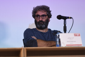 «احمد بهرامی» در کارگاه «از 
خیال تا قاب» در ششمین روز از جشنواره جهانی فیلم فجر - شیراز