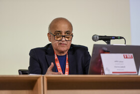 «پرویز جاهد» نویسنده و منتقد در ششمین روز از جشنواره جهانی فیلم فجر - شیراز