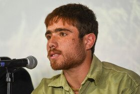 «روح الله زمانی» بازیگر در ششمین روز از جشنواره جهانی فیلم فجر - شیراز