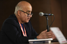 «پرویز جاهد» نویسنده و منتقد در ششمین روز از جشنواره جهانی فیلم فجر - شیراز