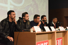 نشست عوامل فیلم «پل» در ششمین روز از جشنواره جهانی فیلم فجر - شیراز