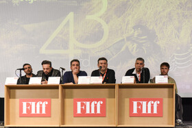 نشست عوامل فیلم «پل» در ششمین روز از جشنواره جهانی فیلم فجر - شیراز