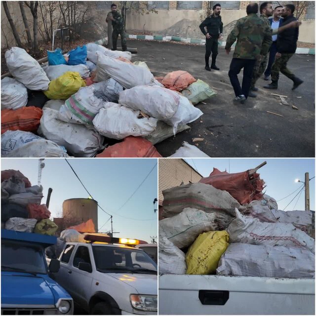 کشف و ضبط ۷ تن هیزم جنگلی در اردبیل