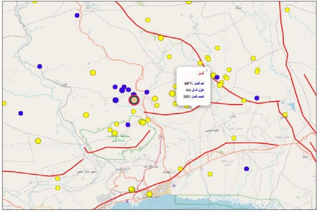 گسل پیشانی کوهستان، عامل زمینلرزه امروز فین استان هرمزگان