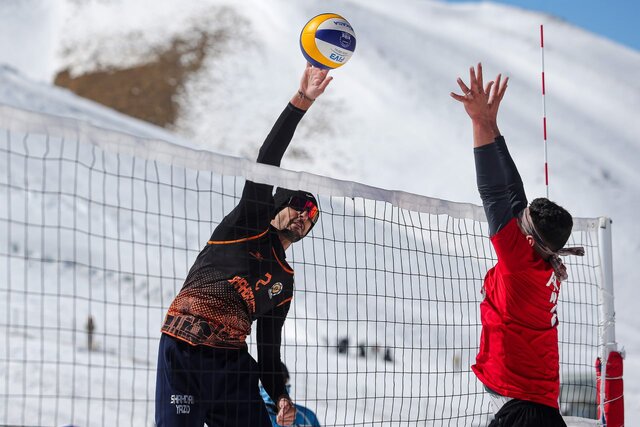 ایران میزبان نخستین دوره مسابقات والیبال برفی آسیا شد