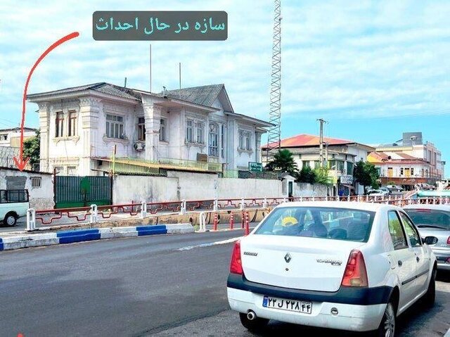 واکنش میراث فرهنگی مازندران به ساختوساز نیروی انتظامی در حریم ساختمان پهلوی