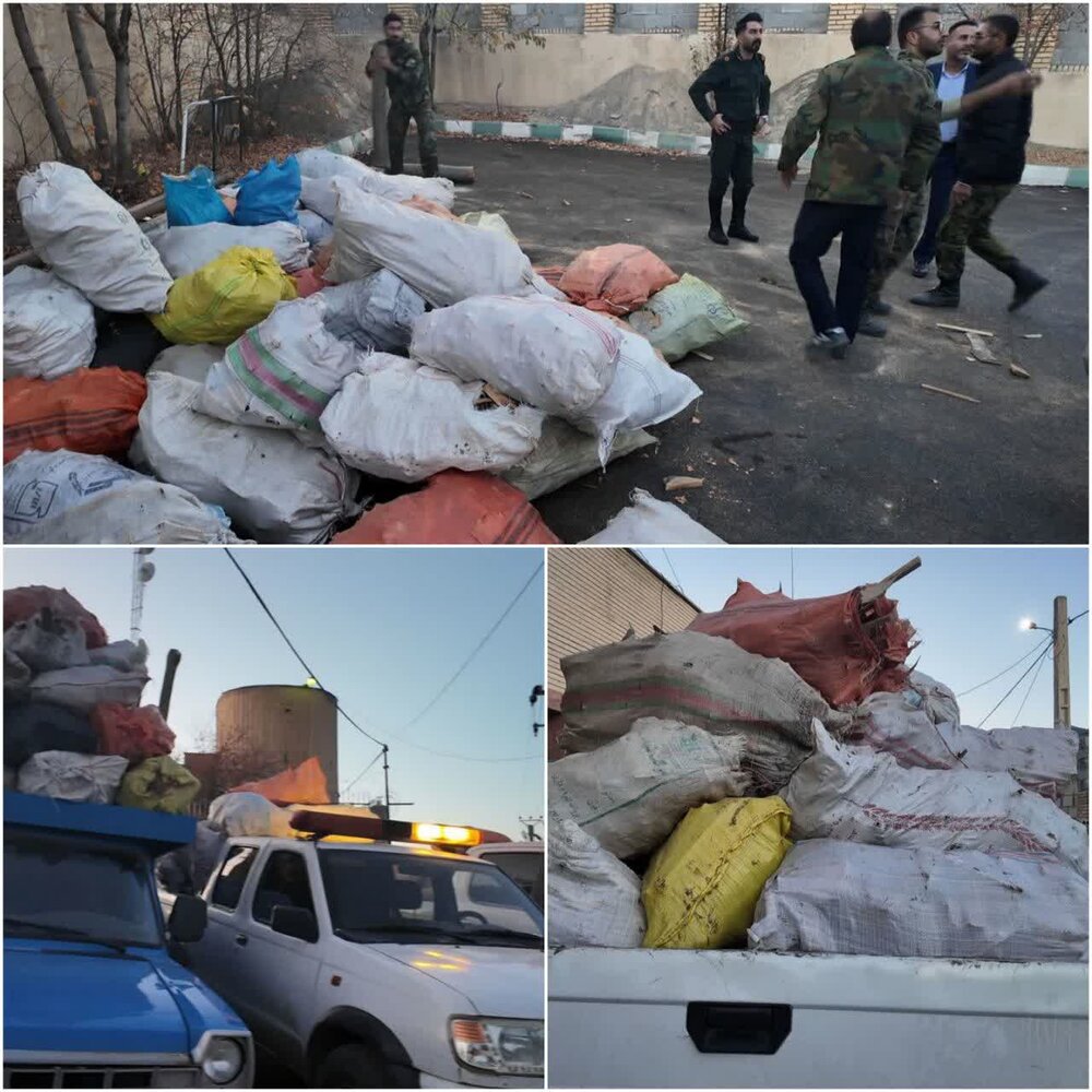کشف و ضبط ۷ تن هیزم جنگلی در اردبیل
