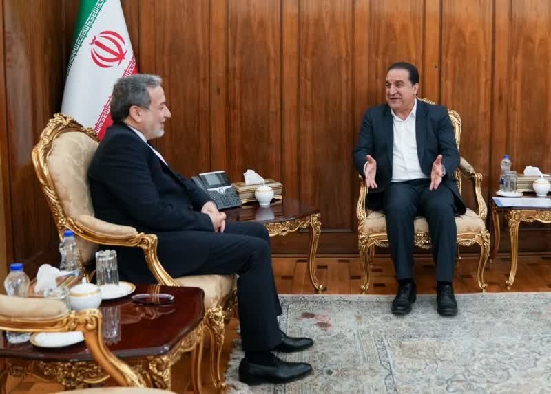 دیدار استاندار ایلام با وزیر امور خارجه