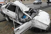 فوت ۲ نفر بر اثر واژگونی خودرو در نطنز
