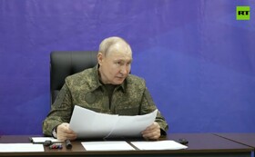 پوتین: ابتکارعمل در میدان کاملاً در دست نیروهای مسلح روسیه است